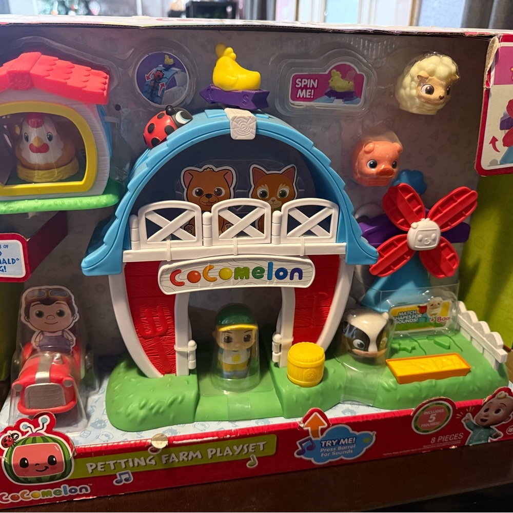 Cocomelon petting Farm Playset - Multicolor